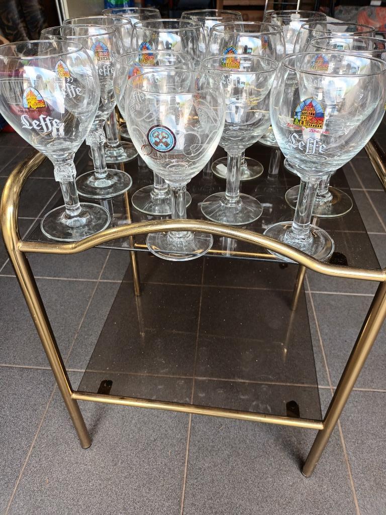 leffe glazen, Verzamelen, Ophalen, Zo goed als nieuw, Glas of Glazen, Leffe