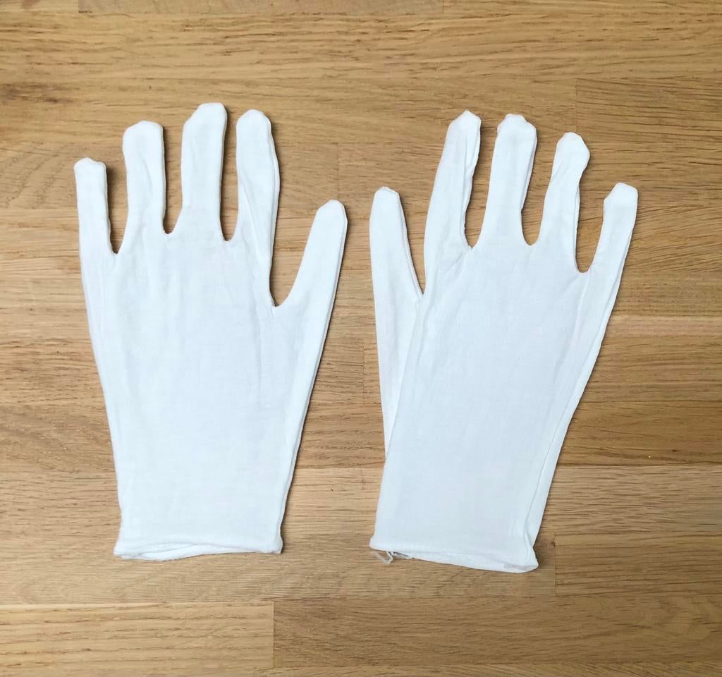 witte handschoenen kinderen 10 - 12 jaar carnaval, Ophalen of Verzenden, Nieuw, 146 t/m 152, Jongen of Meisje