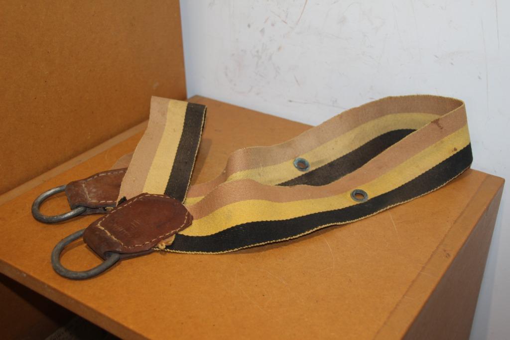 ABBL ceinture porte tambour ? Couleurs nationales., Collections, Envoi, Armée de terre, Vêtements ou Chaussures