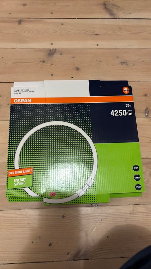 3 stuks osram T5 fc 55W/840 cool white 4250lm, Huis en Inrichting, Ophalen, Nieuw, 30 tot 60 watt, Overige typen