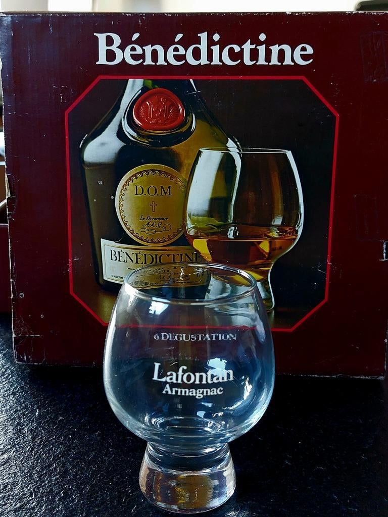 Doos met 6 Armagnac/Digestive-glazen, Verzamelen, Ophalen