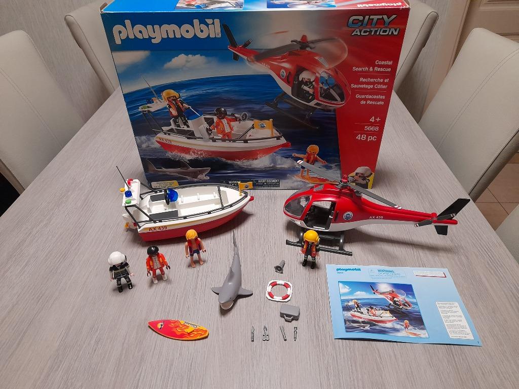 PLAYMOBIL City Action Kustwacht - 5668, Ophalen of Verzenden, Zo goed als nieuw