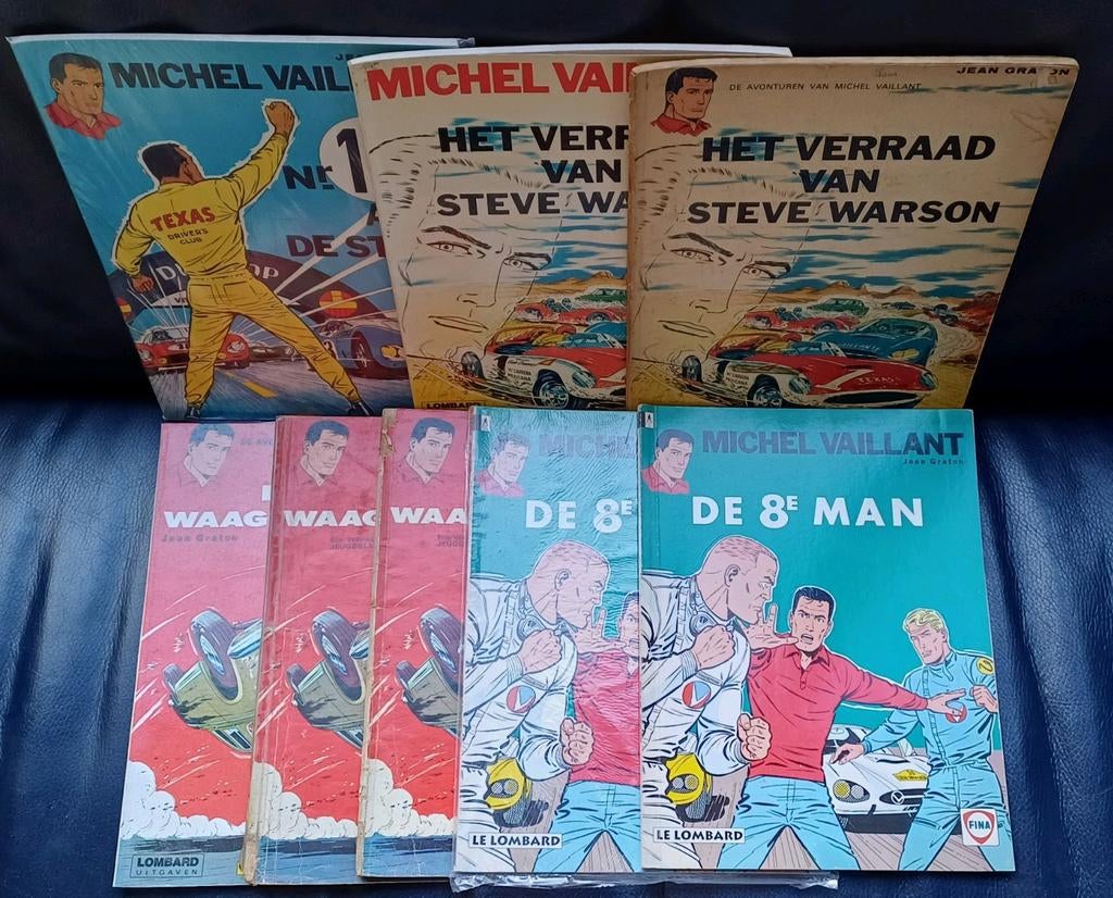 Strips Michel Vaillant aan 2€/stuk, Plusieurs BD, Enlèvement ou Envoi, Comme neuf, Jean Graton
