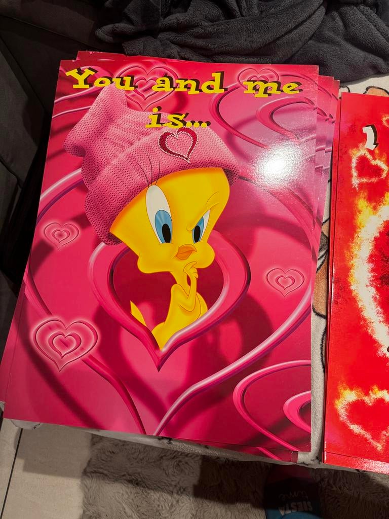 Valentijn kaarten, Ophalen, Nieuw