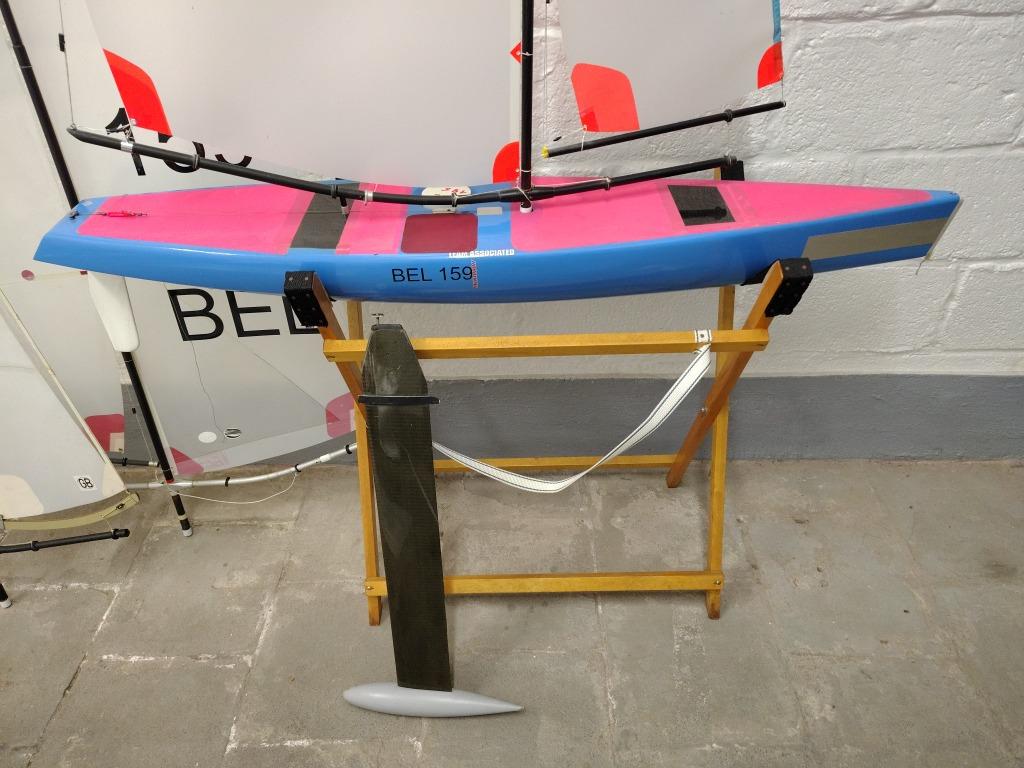 Zeilboot RC klasse M, Ophalen, Gebruikt