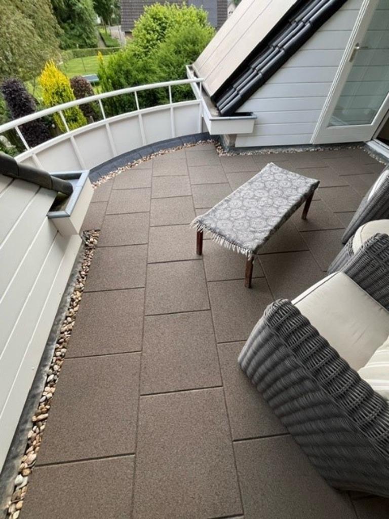 Rubber zandkleur tegels 50x50x3cm uniek en 100% Europees, Tuin en Terras, Tegels en Klinkers, Nieuw, Terrastegels, Rubber, Ophalen of Verzenden