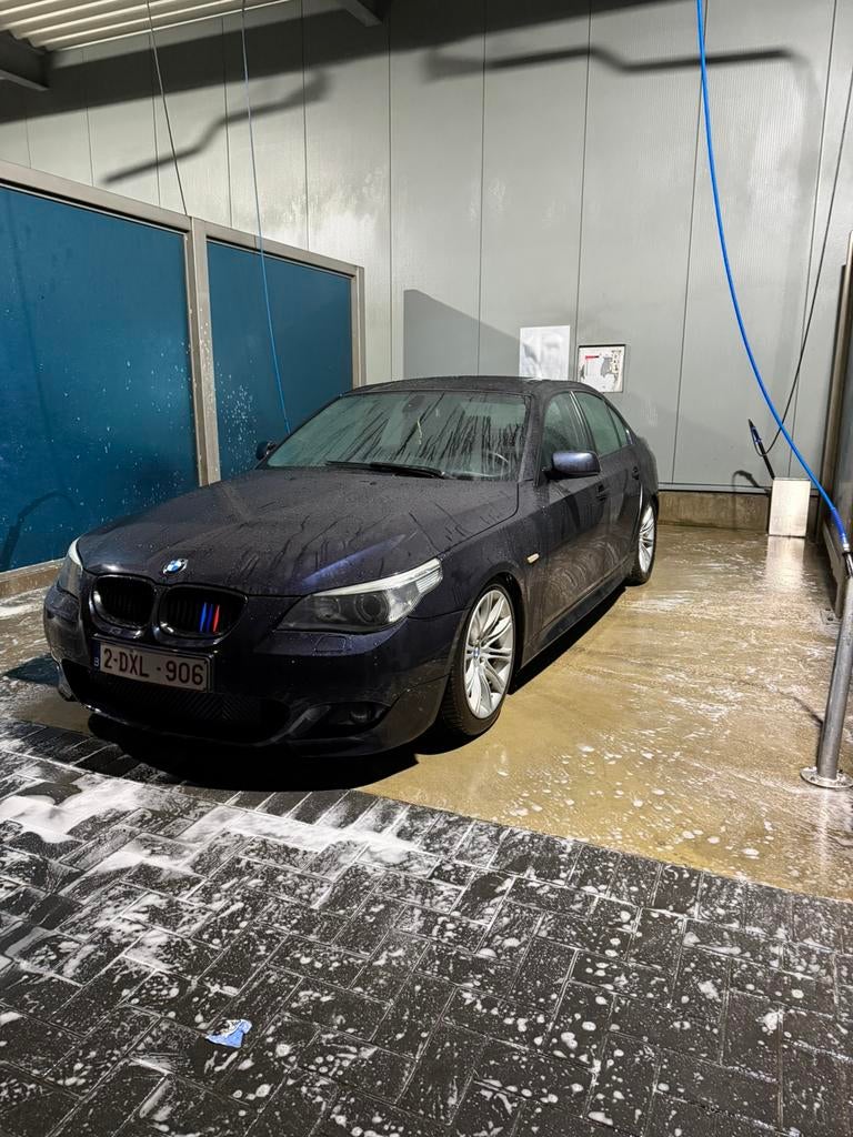 Bmw e60 530i, Auto's, BMW, Automaat, 4 deurs, Achterwielaandrijving, Zwart