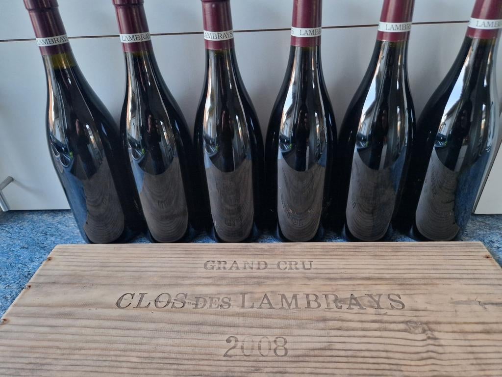 clos des lambrays 2008, Ophalen