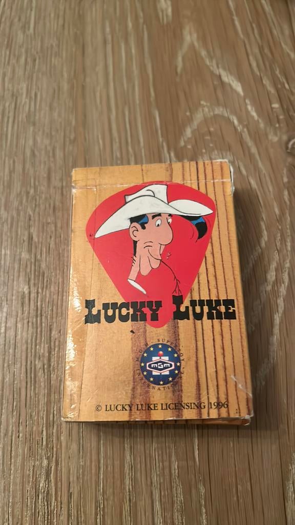 Lucky luke kaartenspel 1996, Ophalen of Verzenden, Gebruikt
