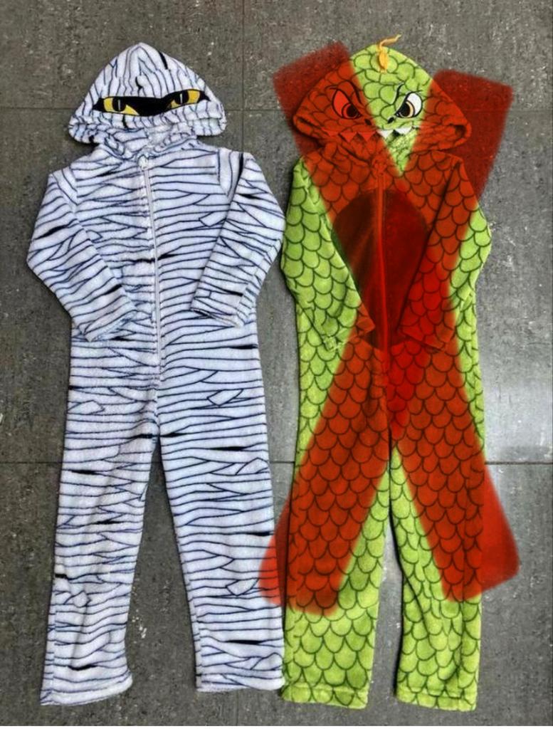 Onesie zombie maat 98/104, Ophalen of Verzenden, Gebruikt, 104 of kleiner, Jongen of Meisje