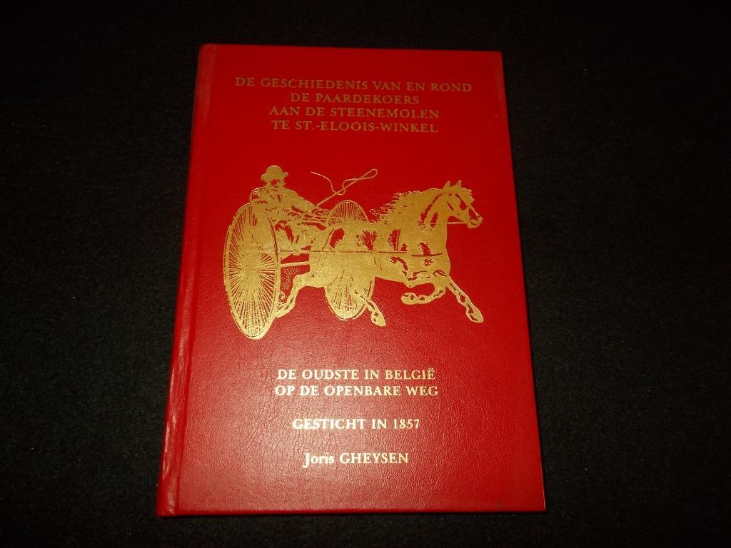 BOEK - DE PAARDENKOERS TE ST.ELOOISWINKEL - 1990, Enlèvement, 20e siècle ou après, Comme neuf