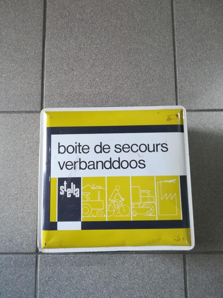 boite / trousse de secours ( vintage ), Enlèvement