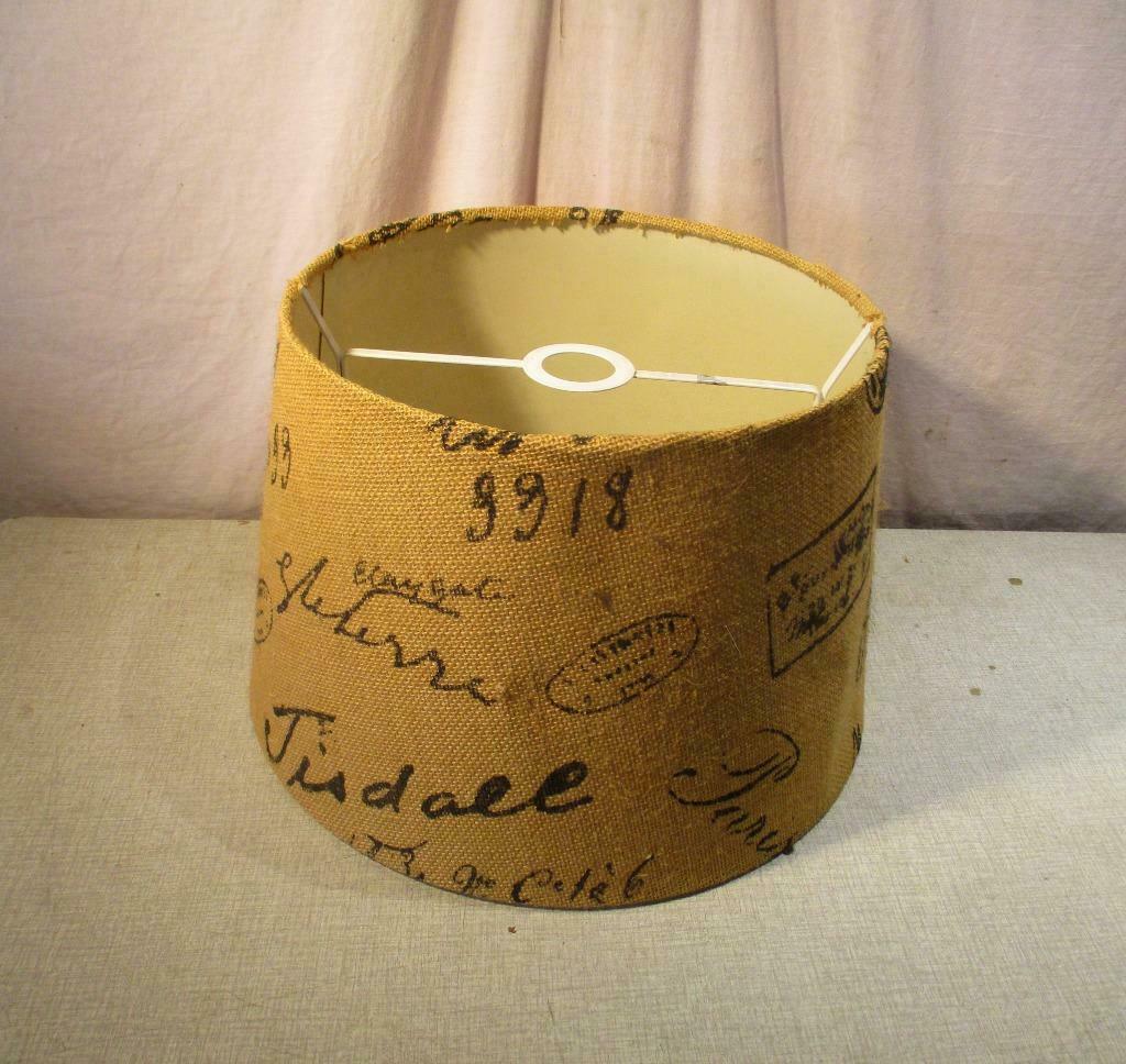 Leuke Vintage Lampenkap - 40cm diameter - 27cm hoogte, Ophalen of Verzenden, Zo goed als nieuw, Rond, Vintage