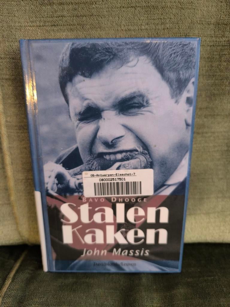 Stalen kaken.   (Bavo Dhooge over John Massis), Boeken, Biografieën, Gelezen, Ophalen