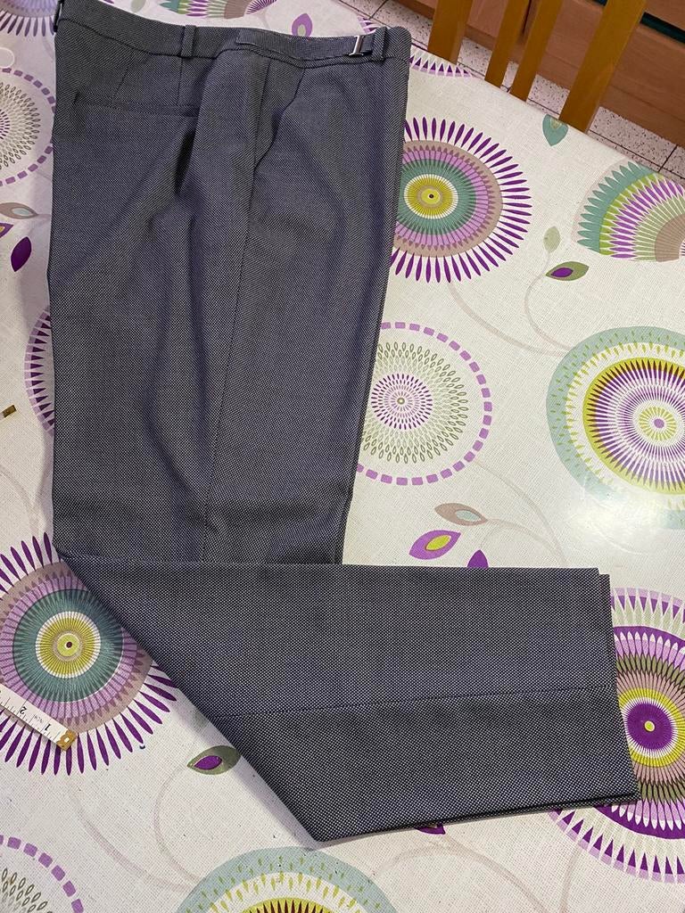 Newport broek stijlvol grijs — Maat F44/I46/D42, Ophalen of Verzenden, Nieuw, Grijs