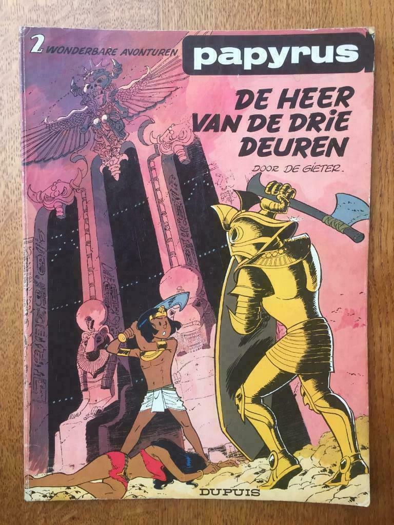 Papyrus, le seigneur des trois portes no 2, De Gieter, Dupui, De Gieter, Enlèvement ou Envoi, Une BD, Utilisé