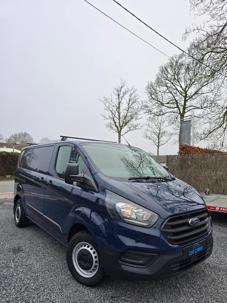 FORD TRANSIT CUSTOM 2.0TDCI//260-L1-EURO6B-PDC-TREKHAAK, Auto's, Voorwielaandrijving, 4 deurs, Stof, 1995 cc