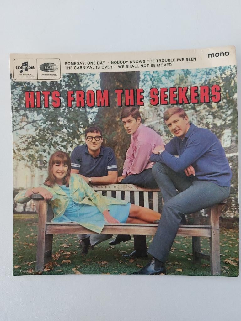 The Seekers(EP) - Someday,One Day/Nobody Knows/The Carnival, Ophalen of Verzenden, Pop