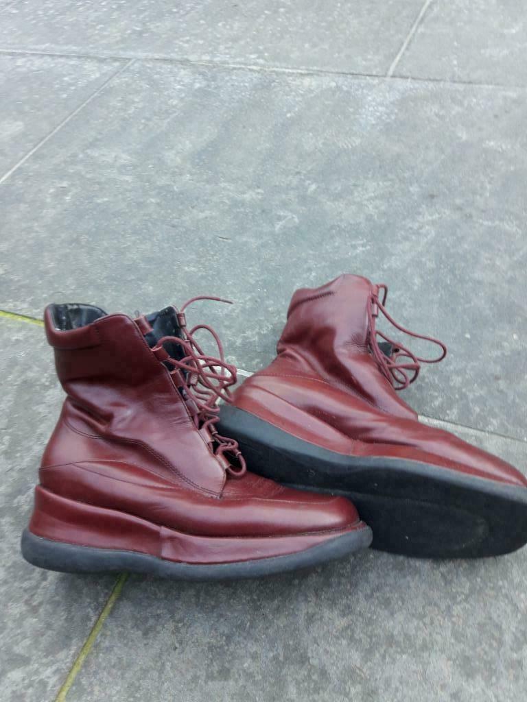 Bottes taille 37, Rouge, Enlèvement ou Envoi, Boots et Botinnes, Porté