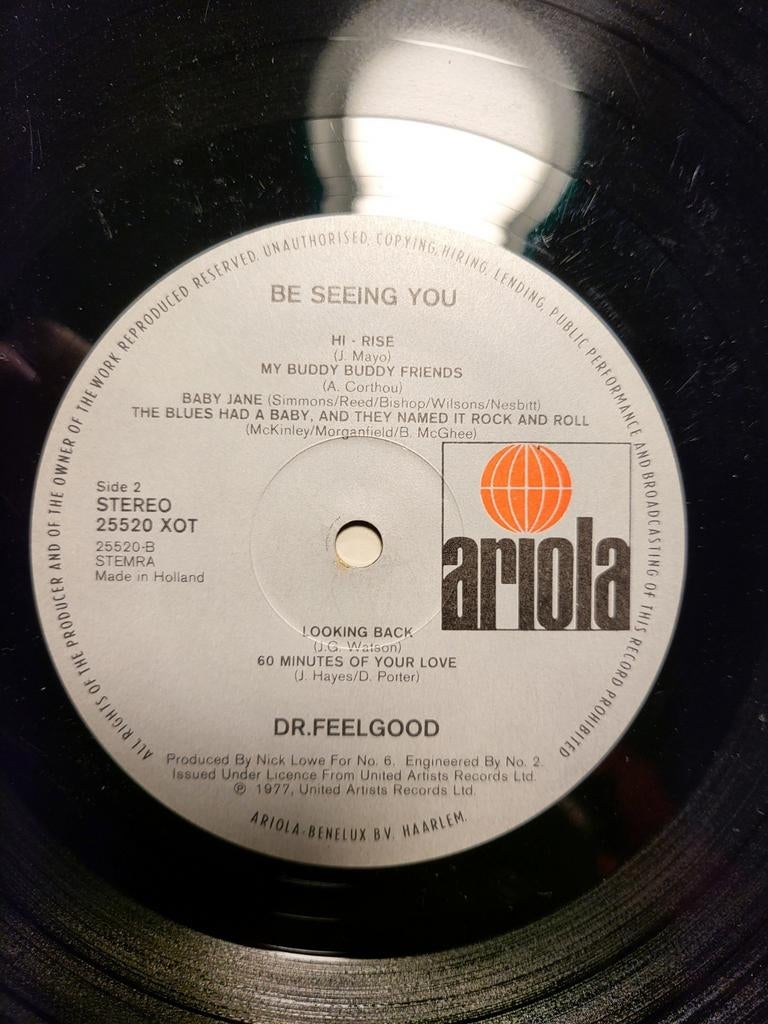 Dr Feelgood, Ophalen, Zo goed als nieuw