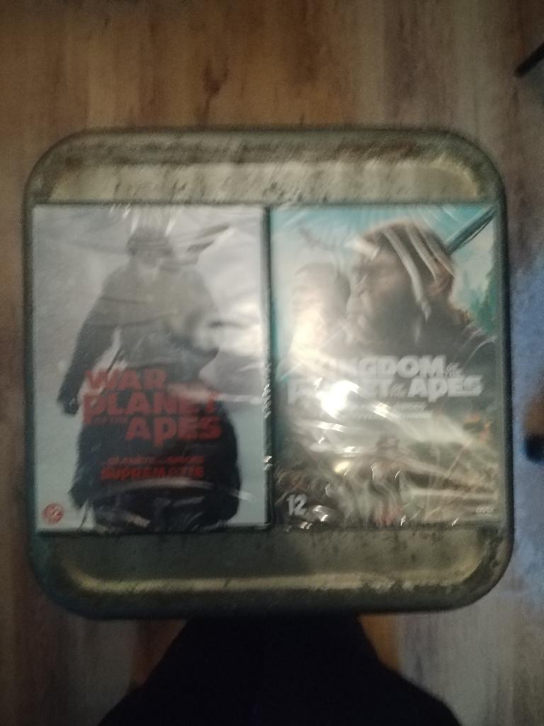 Planet of the apes pakket, Cd's en Dvd's, Vanaf 12 jaar, Verzenden, Zo goed als nieuw, Science Fiction