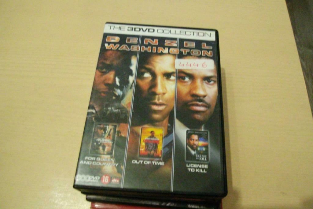 denzel washington collection  3 dvd's, Cd's en Dvd's, Ophalen of Verzenden