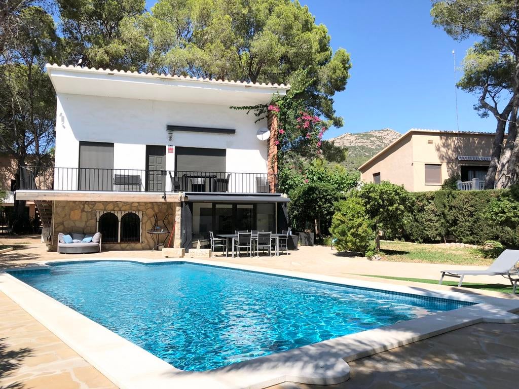 Villa Miami Playa Espagne piscine privé 11 personnes, Vacances, Propriétaire, Maison de campagne ou Villa, 4 chambres ou plus