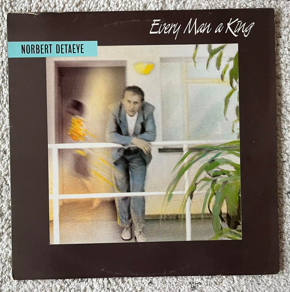 Lp Norbert Detaeye, Evert man a king, belpop, Ophalen of Verzenden, Gebruikt