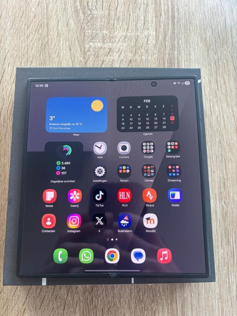 Samsung Z fold 7, Enlèvement