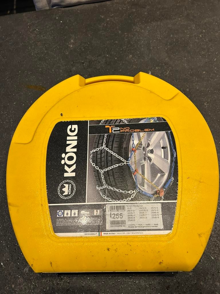 Chaînes à neige König XL ou XXL, Autos : Divers, Chaînes, Enlèvement, Comme neuf