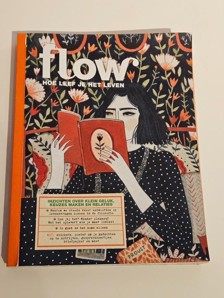 Flow hoe leef je het leven, Livres, Journaux & Revues, Enlèvement, Comme neuf, Corps et Esprit