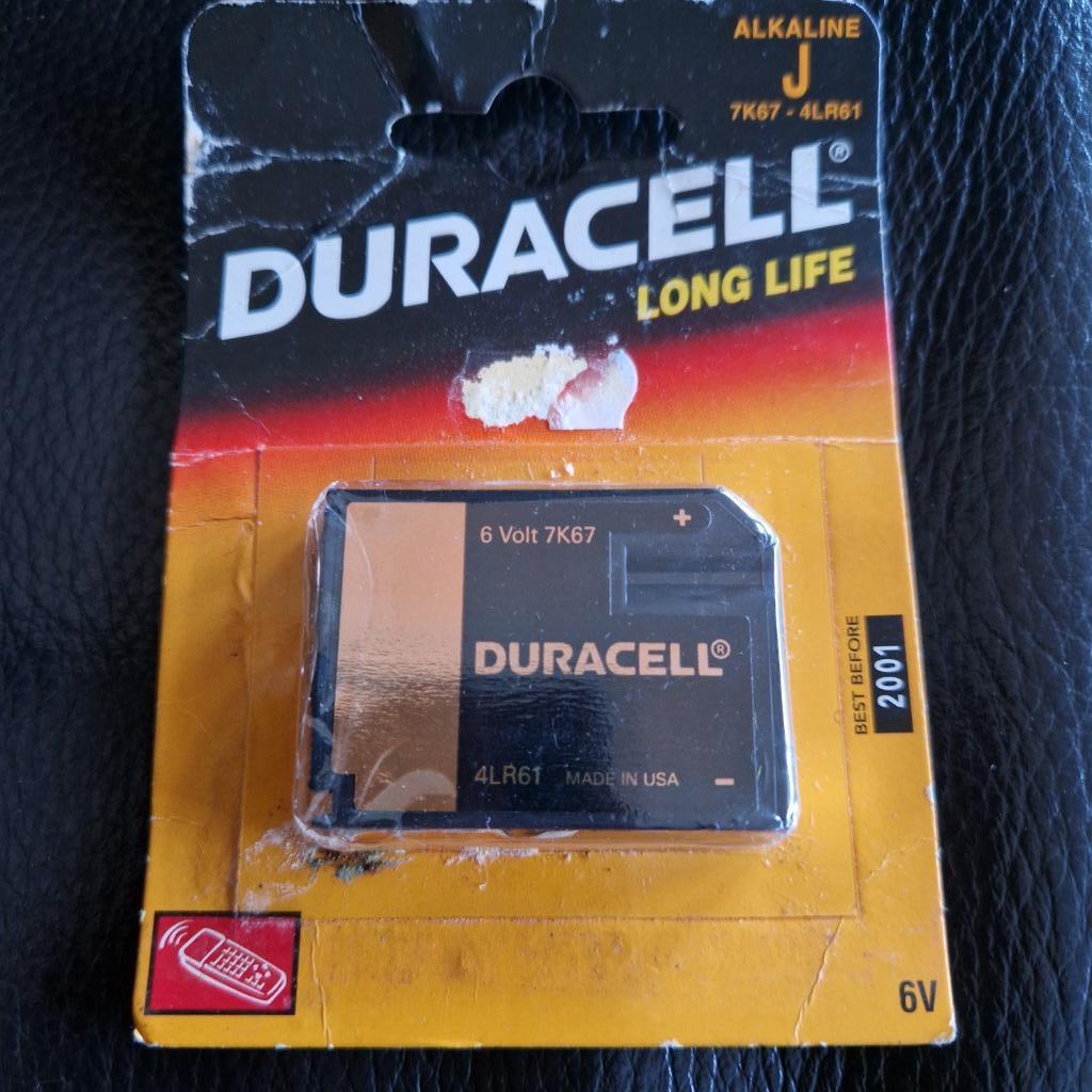 batterij 6 volt nieuw, Ophalen of Verzenden, Nieuw