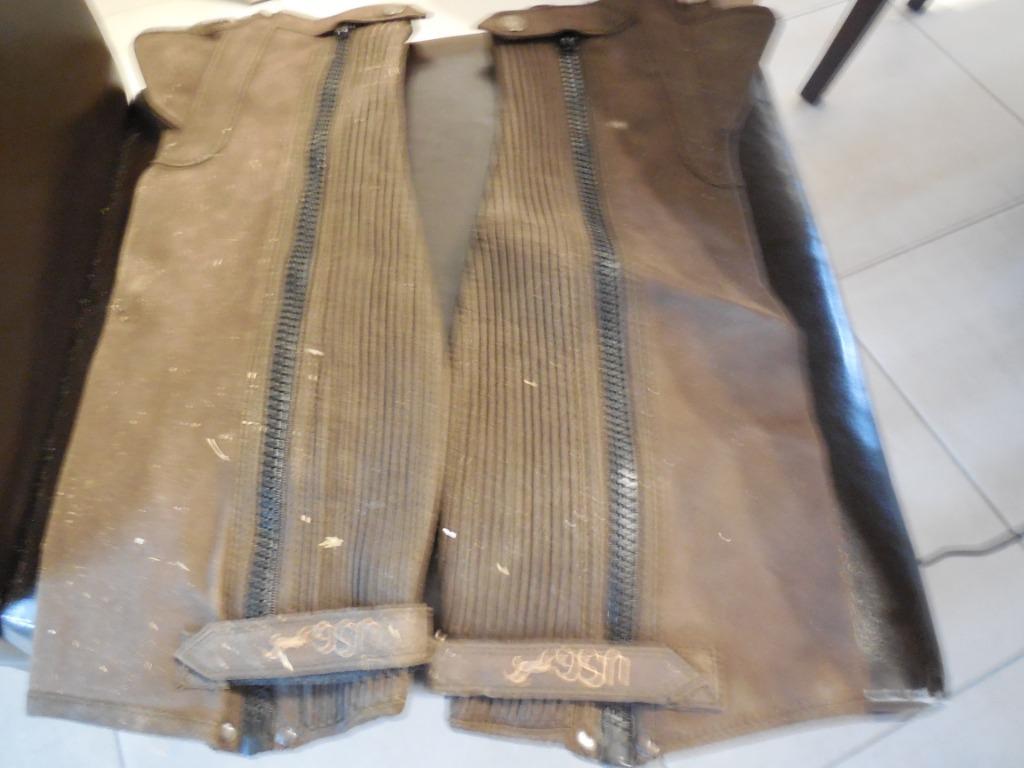 1 paire de patchs bruns pour les jambes des hommes, Enlèvement ou Envoi, Comme neuf, Femmes, Autres types