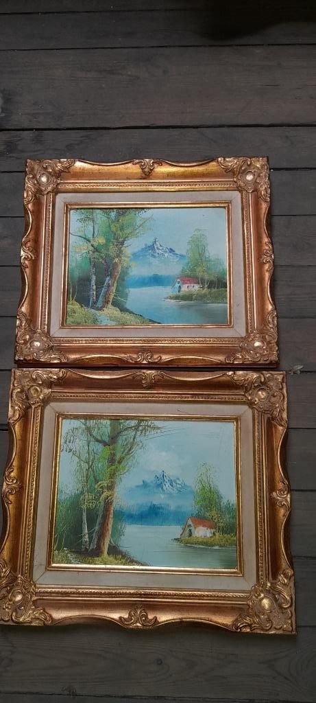 Oude schilderijen, Ophalen
