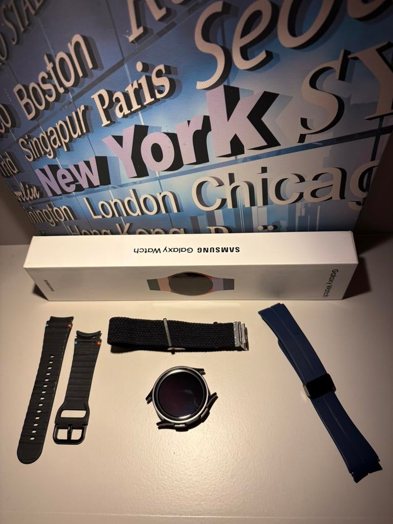 Samsung Galaxy Watch 5 Pro, Étanche, Enlèvement ou Envoi, Utilisé, Noir