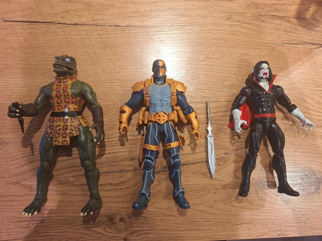 Marvel/DC Deathstroke en Morbius figuur, Ophalen of Verzenden, Gebruikt