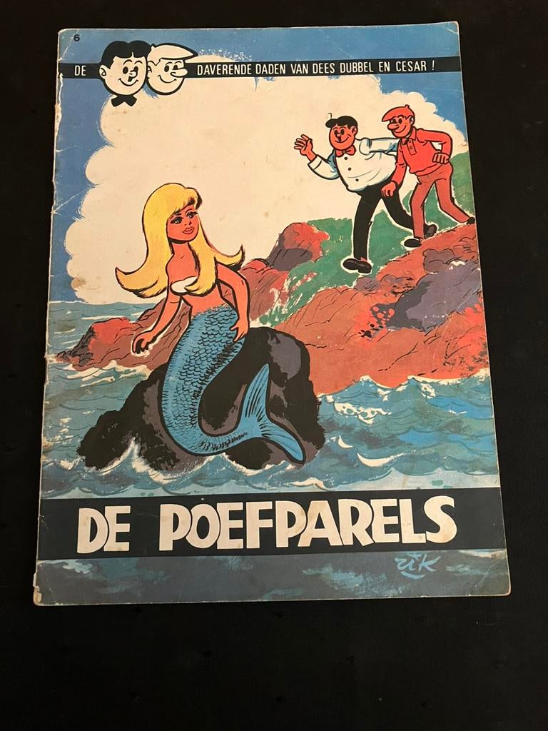 Dees Dubbel en Cesar nr 6 - De poefparels., Enlèvement ou Envoi, Une BD, Rik Clément, Comme neuf