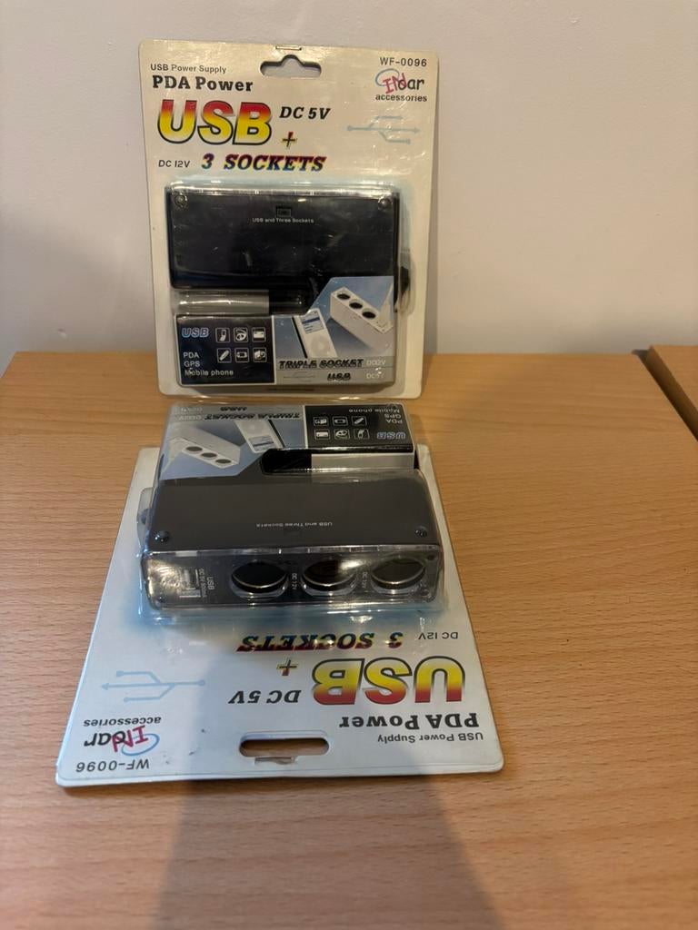 Car Dc12v 3 socket usb 5v 1 socket, Enlèvement ou Envoi, Neuf