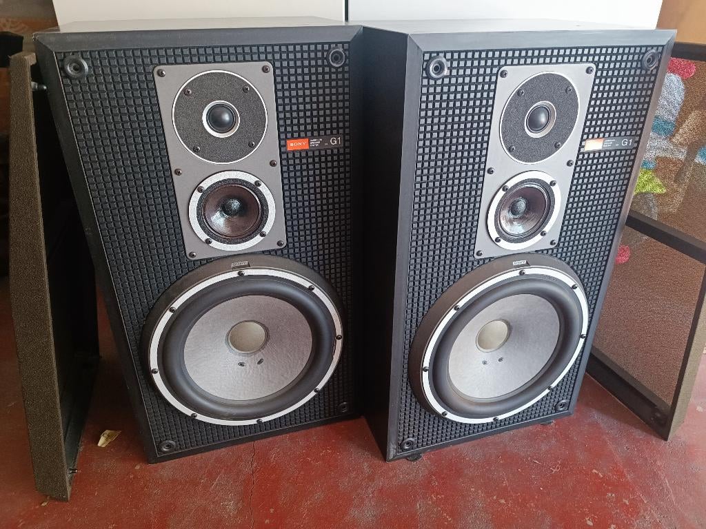 Sony SS-G1, 60 à 120 watts, Enlèvement, Utilisé, Haut-parleurs Frontaux, Arrière ou Stéréo