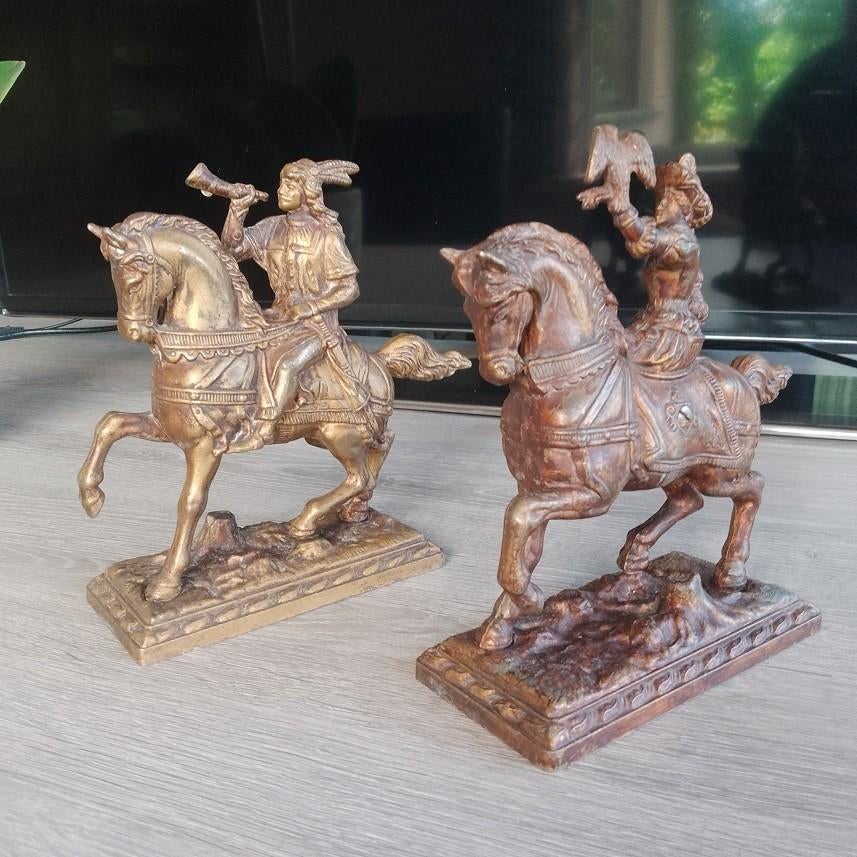 Koperen ruiters, Antiek en Kunst, Ophalen