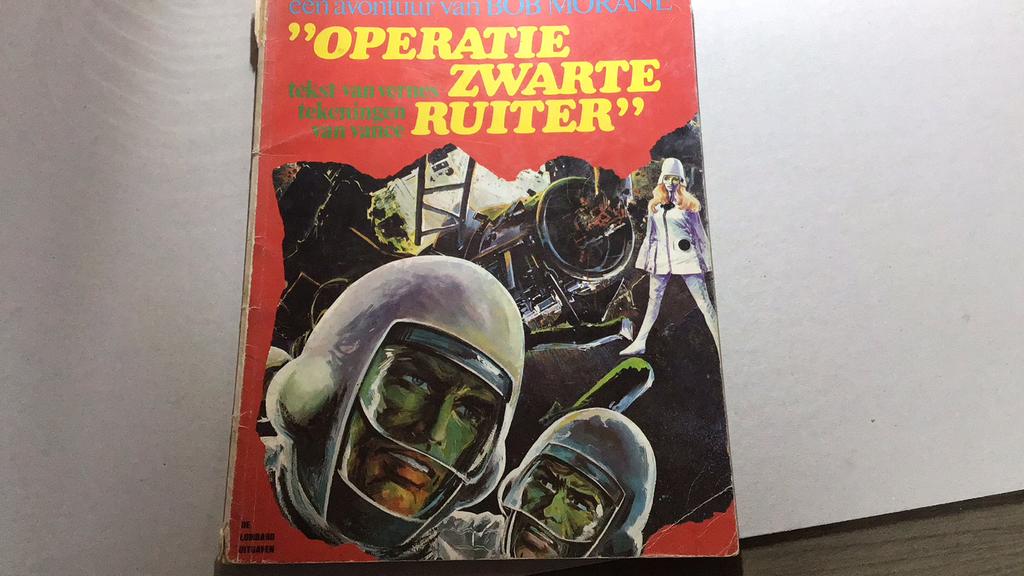 Bob Morane (b3), Une BD, Enlèvement ou Envoi, Utilisé