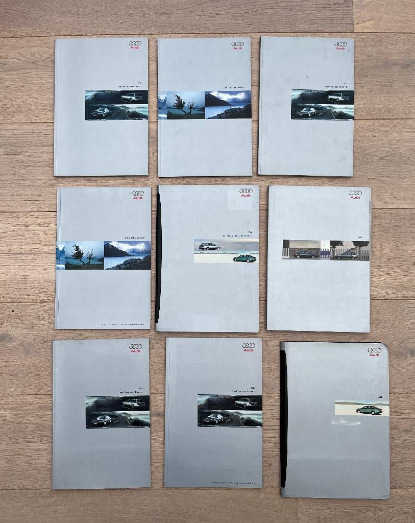 AUDI A6 FOLDERS, Boeken, Ophalen of Verzenden, Audi