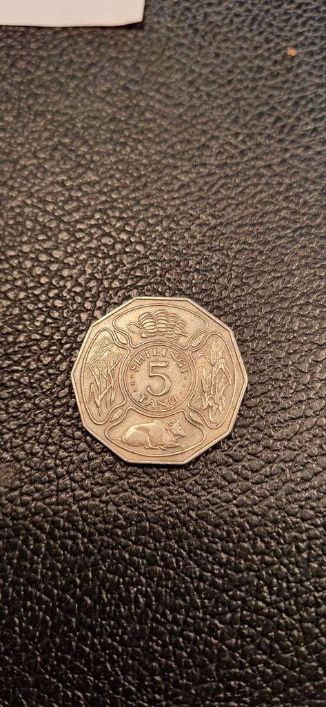 #1#  Tanzania 5 shilling 1972, Postzegels en Munten, Munten | Afrika, Ophalen of Verzenden, Tanzania