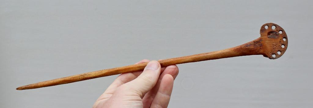 OUDE HAARPIN uit PAPUA NIEUW GUINEA, Antiek en Kunst, Ophalen of Verzenden