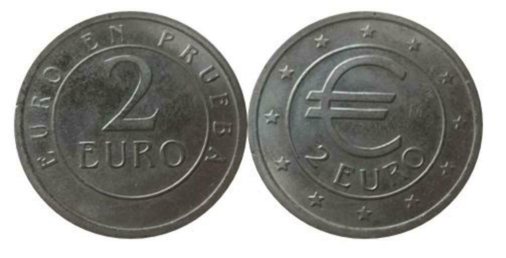 Proefslag 2 euro ND 1998, Postzegels en Munten, Ophalen of Verzenden, 2 euro
