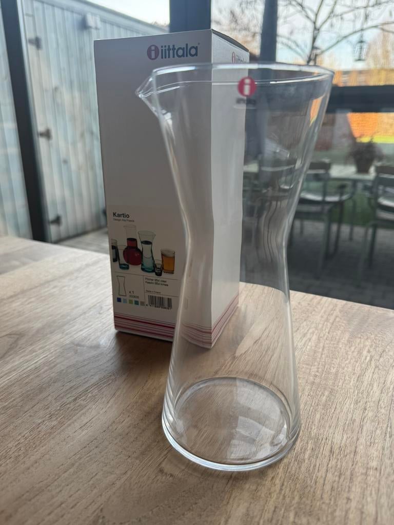 Iittala - Kartio - Karaf 95cl Helder, Enlèvement ou Envoi, Comme neuf
