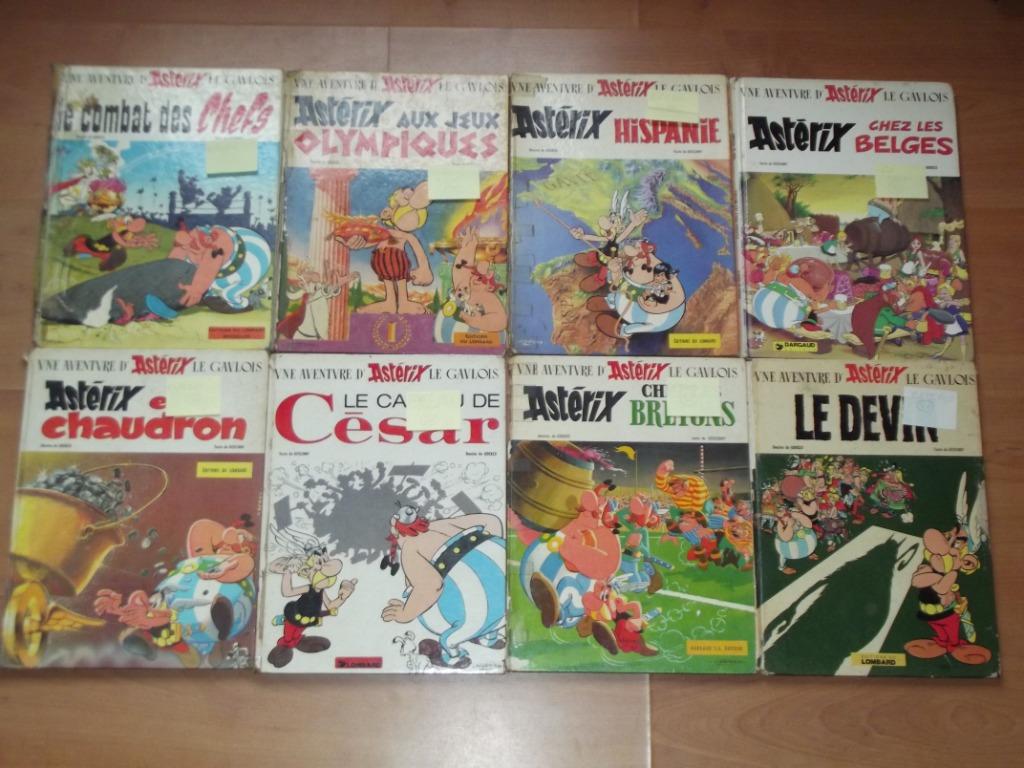 Lot de 14 albums Astérix en EO et R., Plusieurs BD, Enlèvement ou Envoi, Utilisé, Uderzo - Goscinny