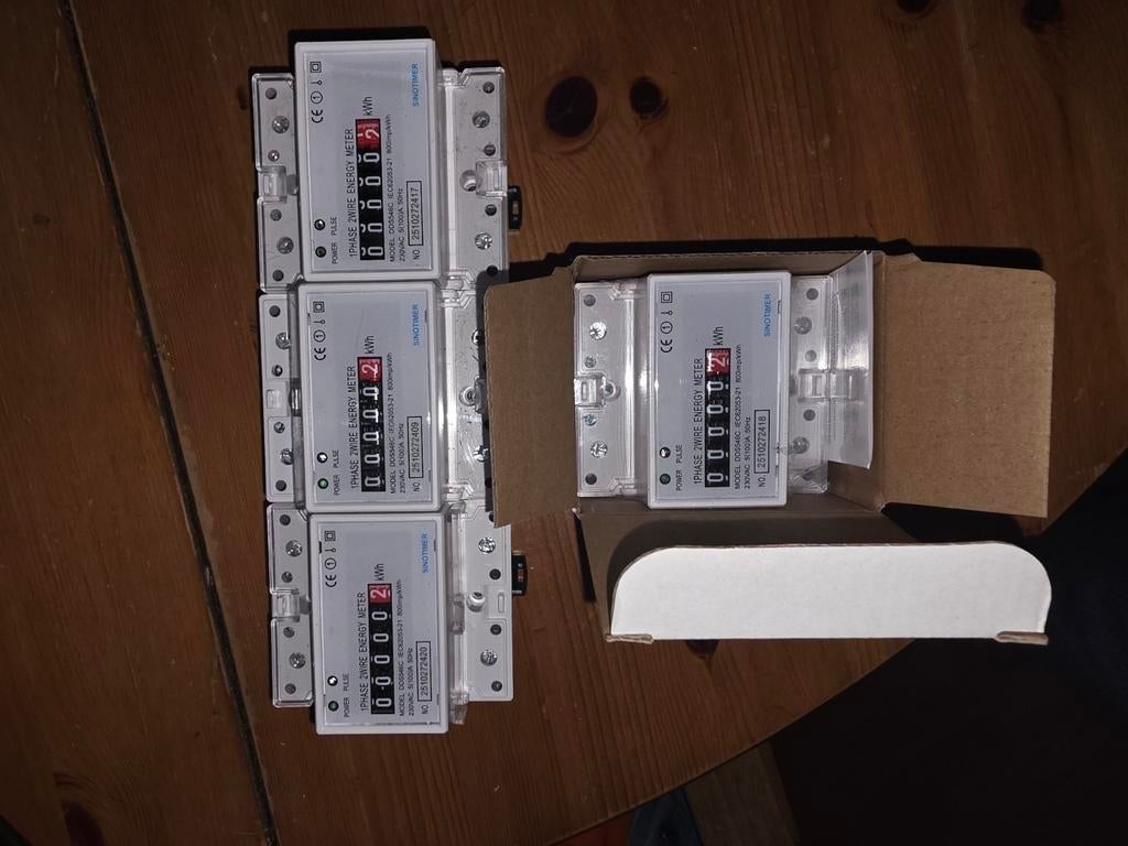 Compteur electrique, Ophalen, Zo goed als nieuw