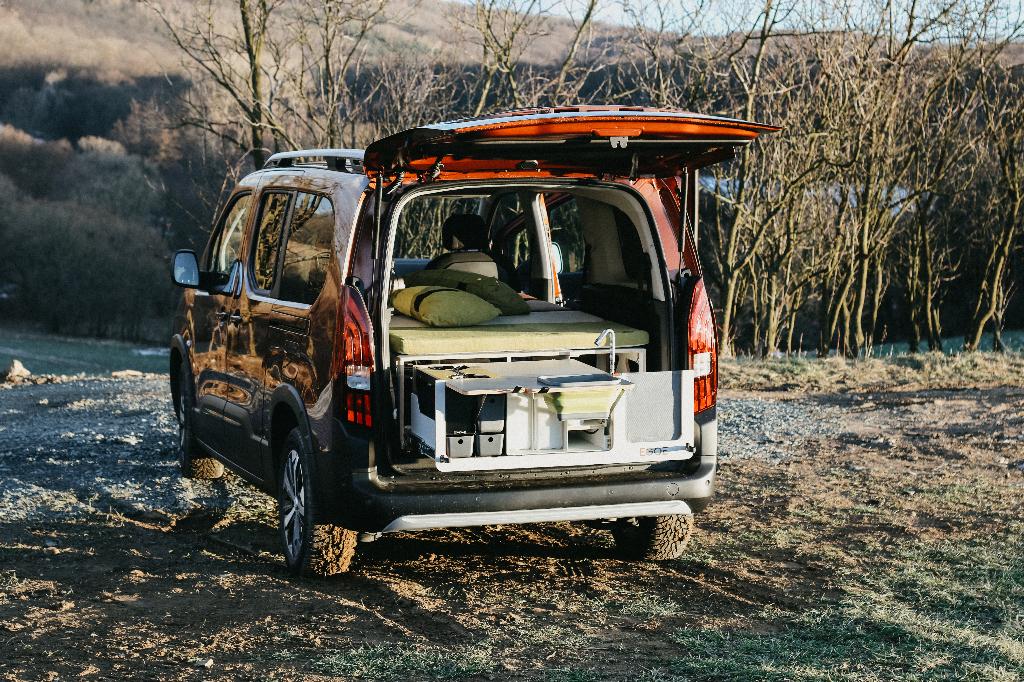 EGOE Nestbox Hiker 100 complete set kampeerbox stockpromo, Ophalen, Nieuw