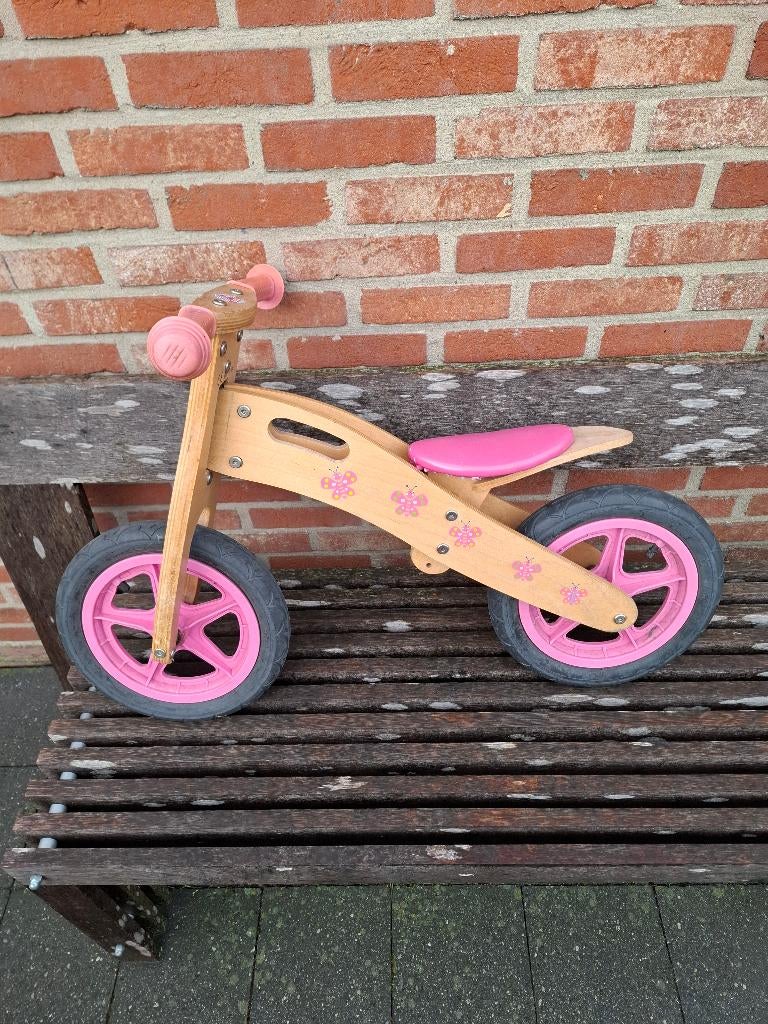 Loopfiets meisje, Ophalen, Gebruikt, Loopfiets